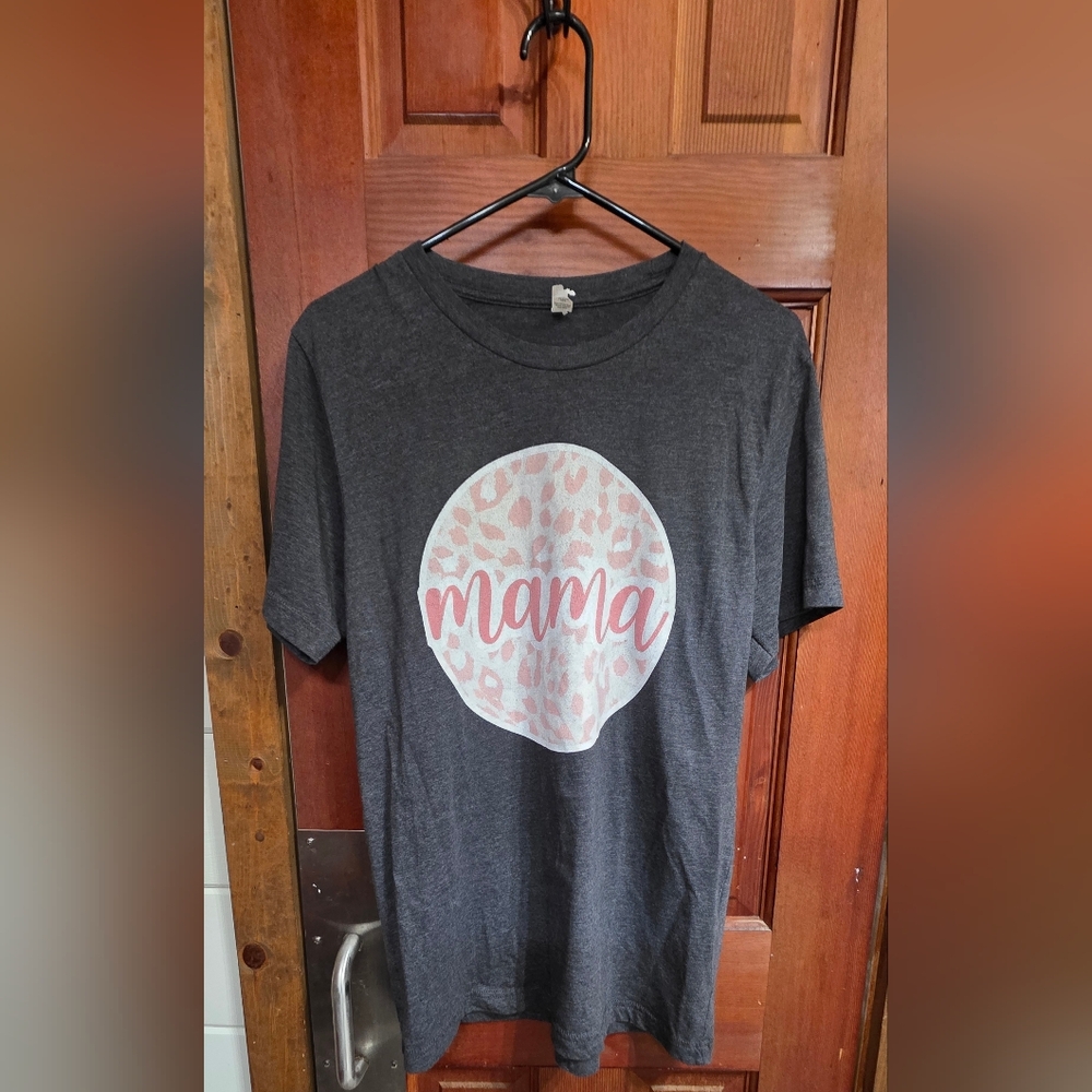 Gray 'Mama' Womans Shirt